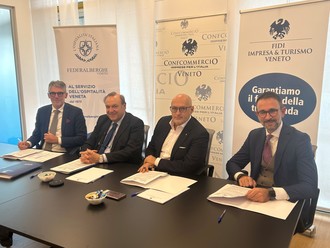 Fidi Impresa & Turismo Veneto, Federalberghi Veneto e UniCredit: siglata nuova partnership a sostegno delle imprese del settore turistico regionale